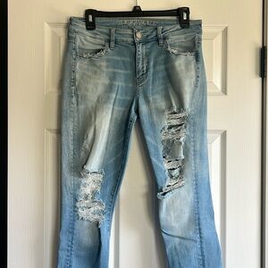 Size 10 American Eagle skinny jeans.